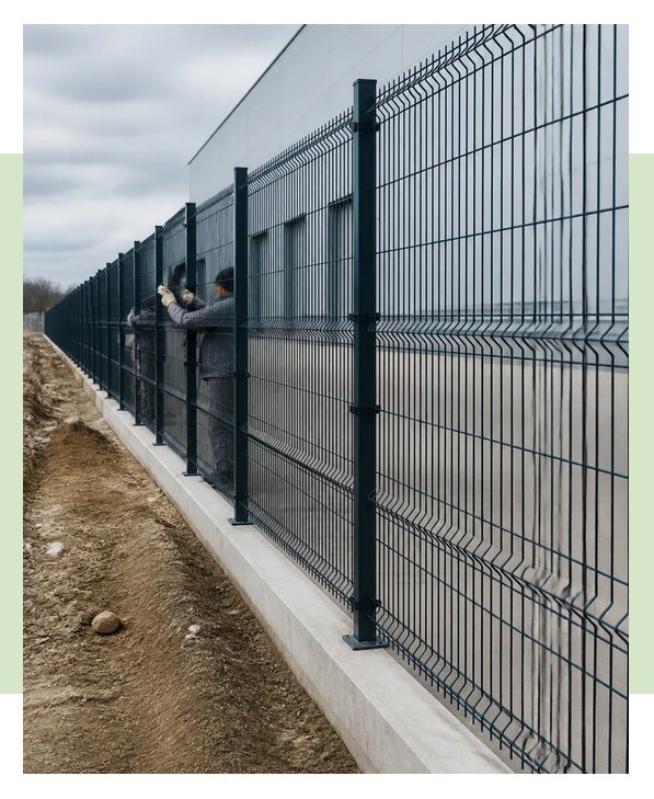 Панельные ограждения в Кургане по цене от 3299 р. | ЗаборЭксеперт-Крг